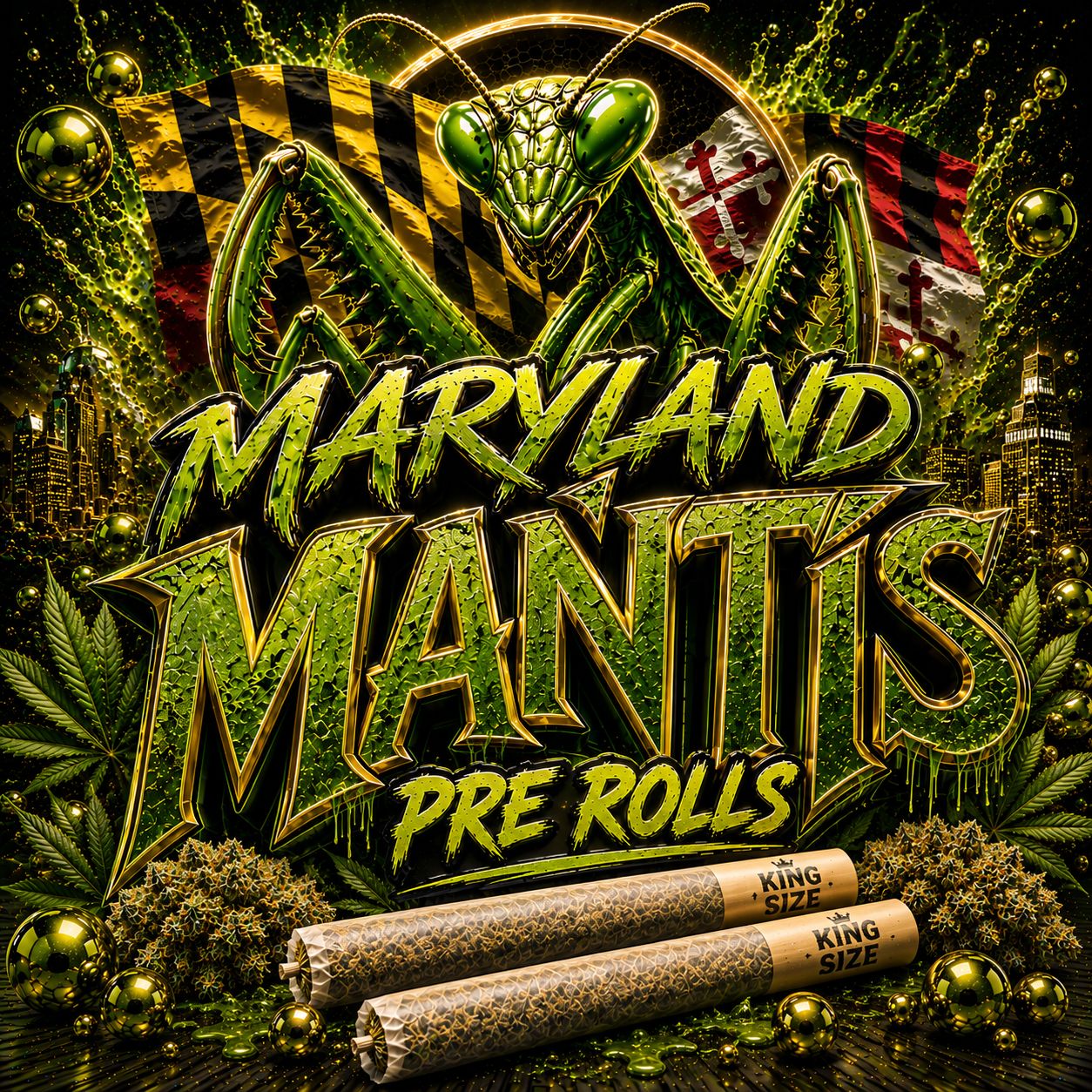 Pre Rolls x 2 | Maryland Mantis | Greenhouse