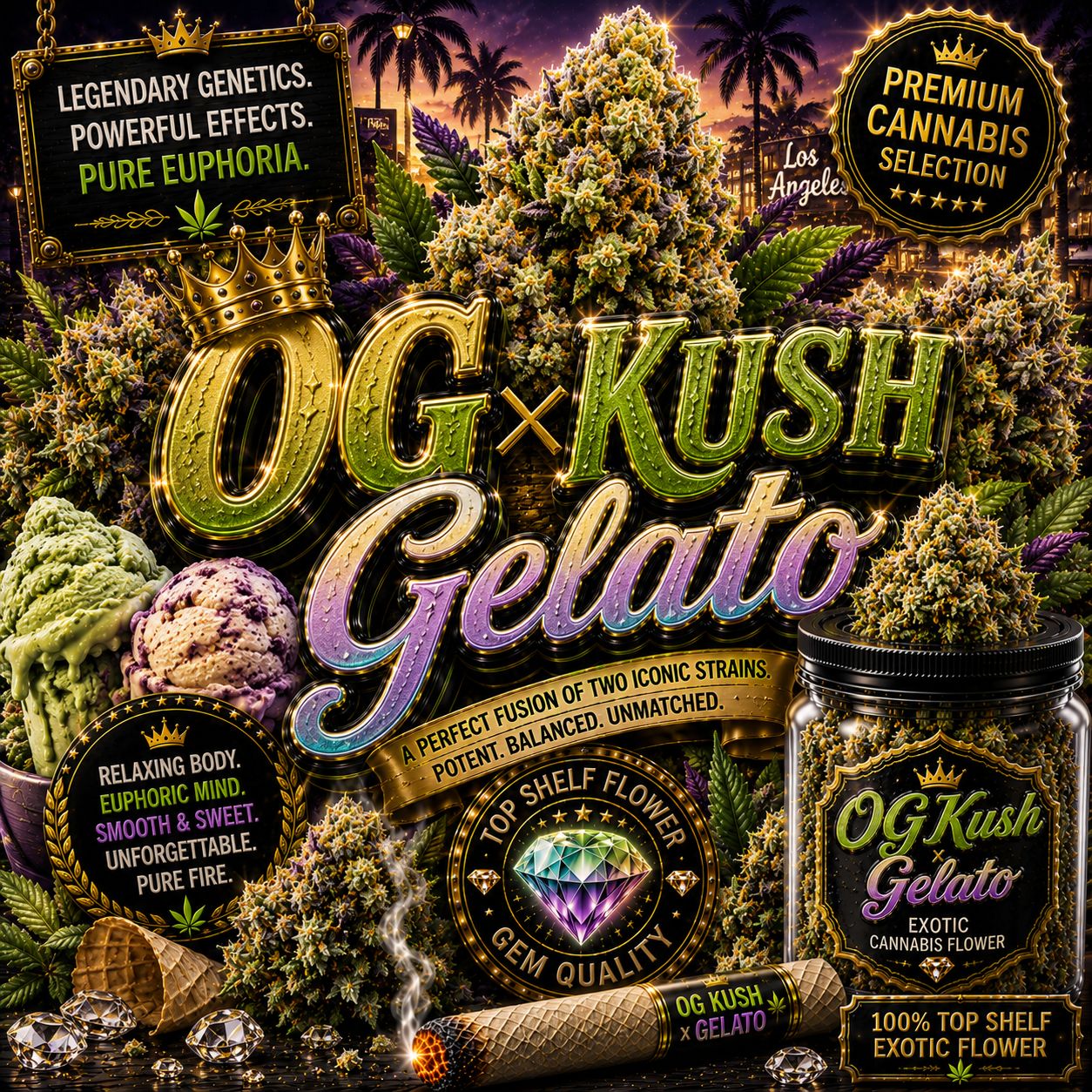 5G | OG Kush X Gelato | Outdoor