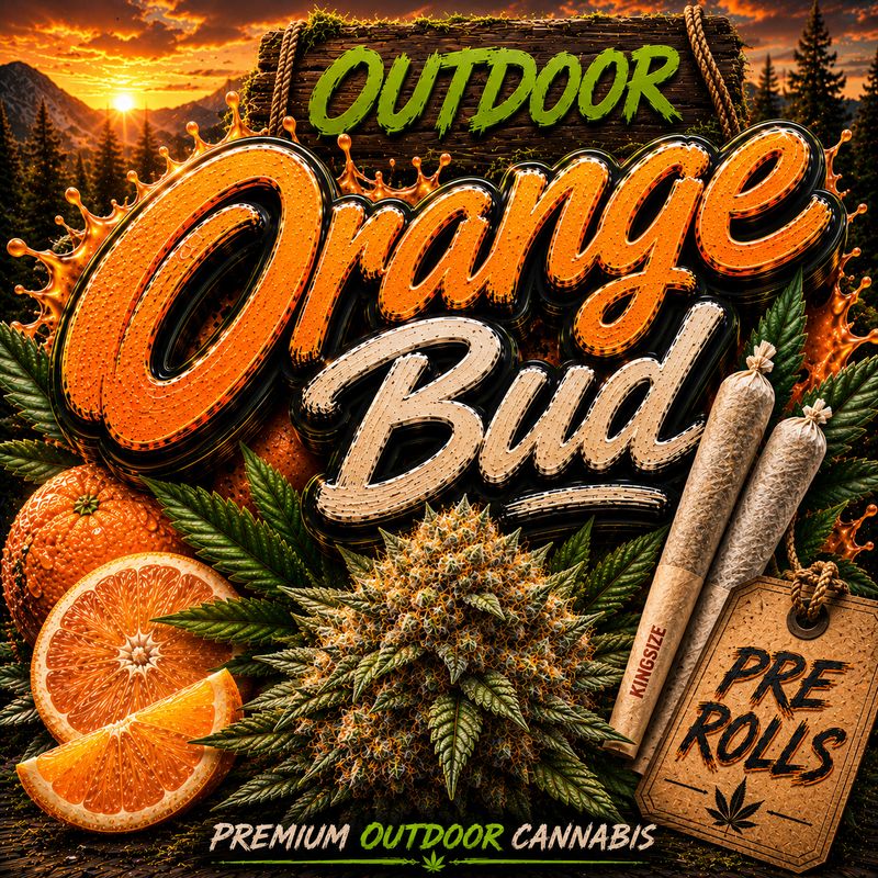 Pre Roll x 10 Bulk | Orange Bud | Outdoor