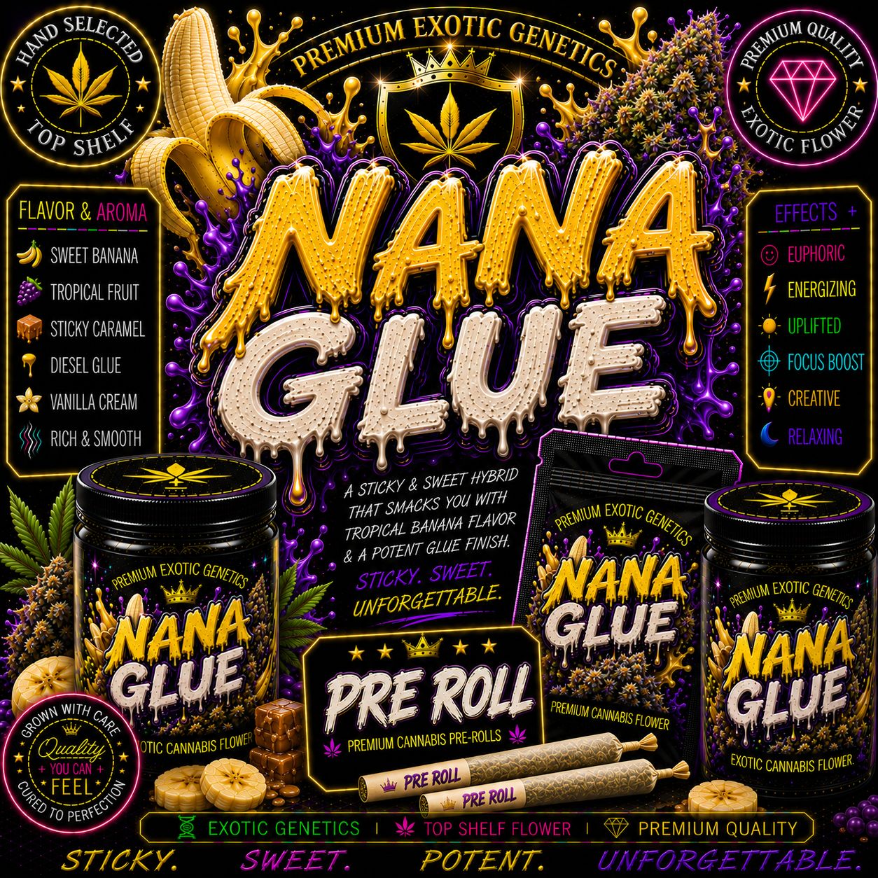 Pre Roll x 1 | Nana Glue | Indoor