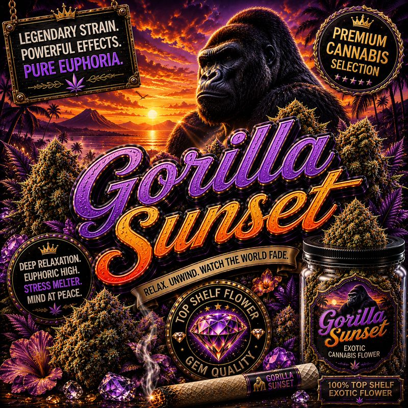 Pre Roll x 2 | Gorilla Sunset | Outdoor