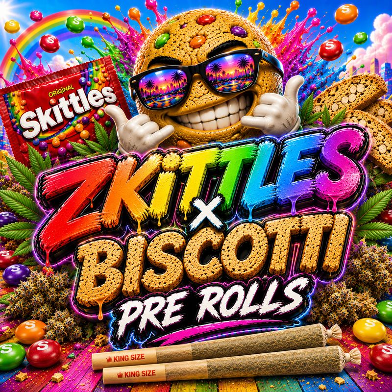 Pre Roll x 2 | Zkittles x Biscotti | Greenhouse