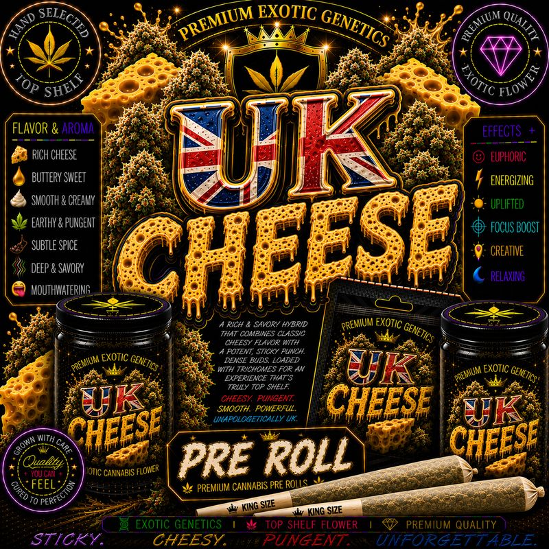 Pre Roll x 1 | UK Cheese | Indoor