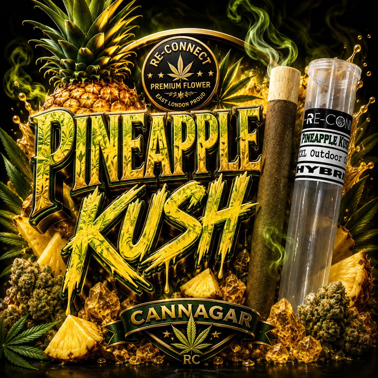 Cannagar | Pineapple Kush | Outdoor