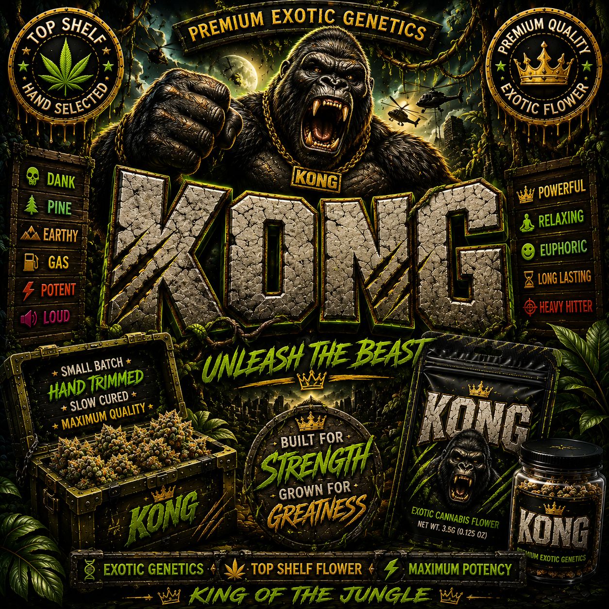 Pre Roll x2 | Kong | Outdoor