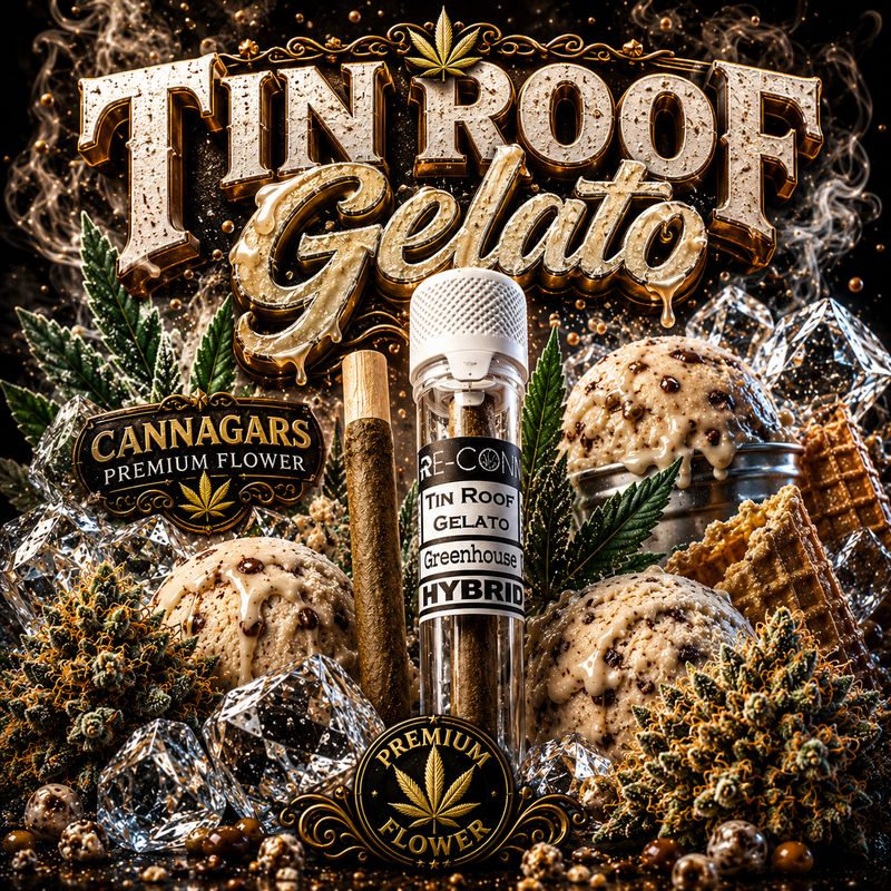 Cannagar x 1 | Tin Roof Gelato |Greenhouse