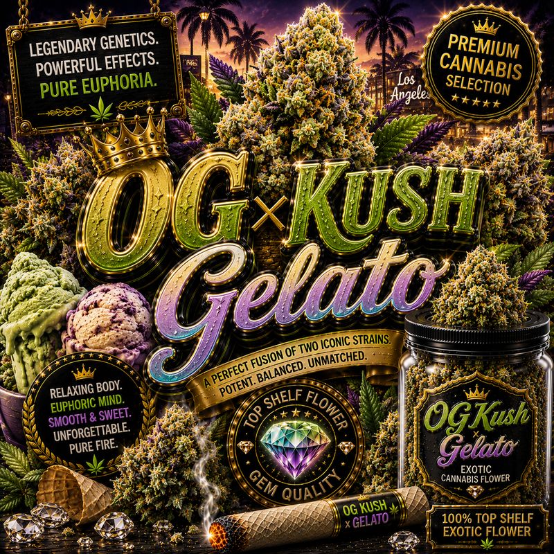 Bulk x10  Pre Roll | OG Kush x Gelato | Outdoor