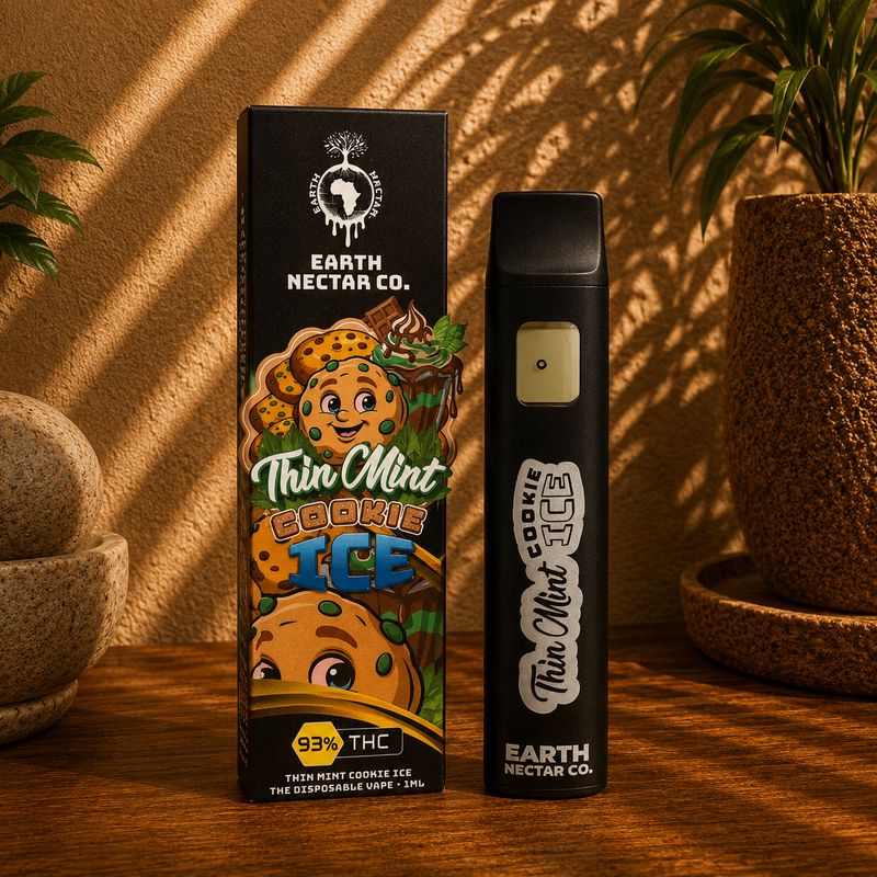 Thin Mint Cookie Ice | 1ml Disposable | Earth Nectar (Hybrid)