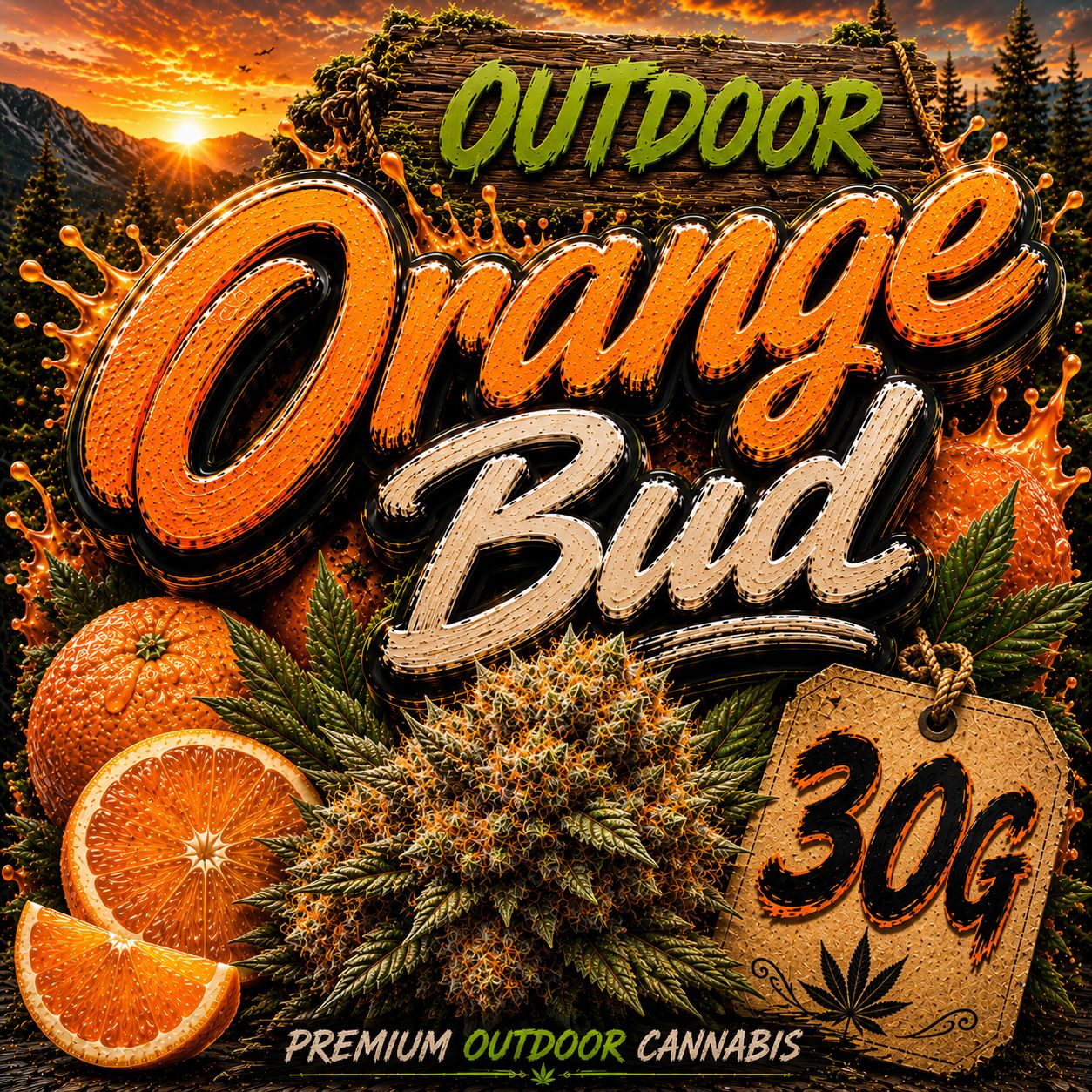 30G Special | Orange bud | Outdoor