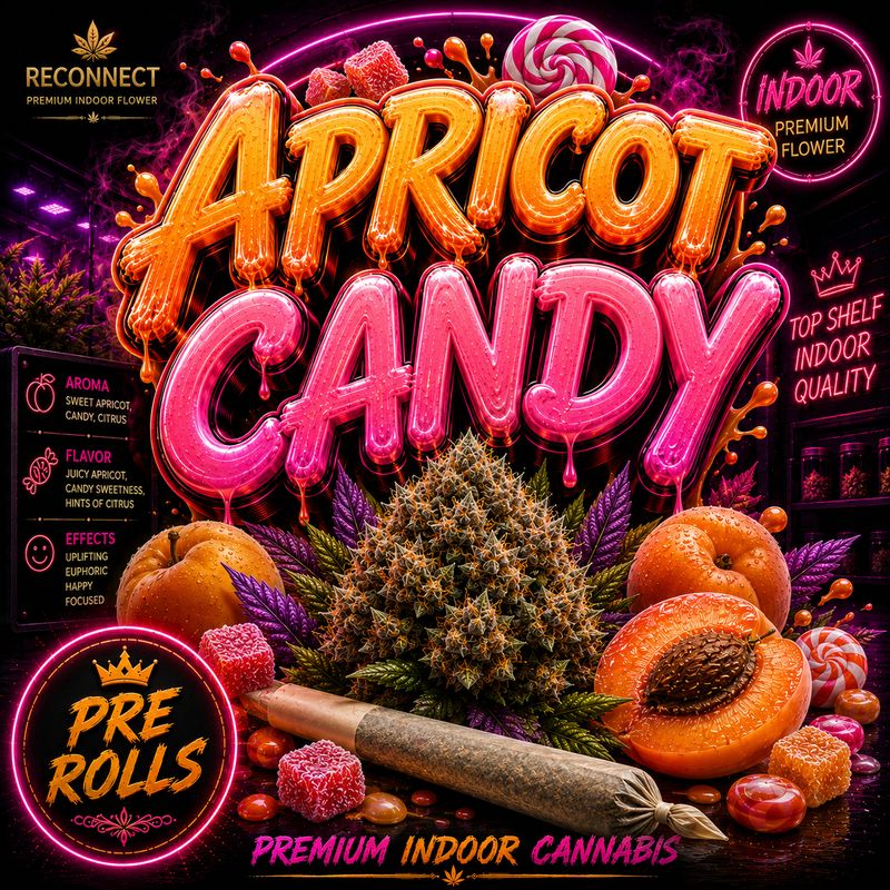 Pre roll x 1 | Apricot candy | Indoor