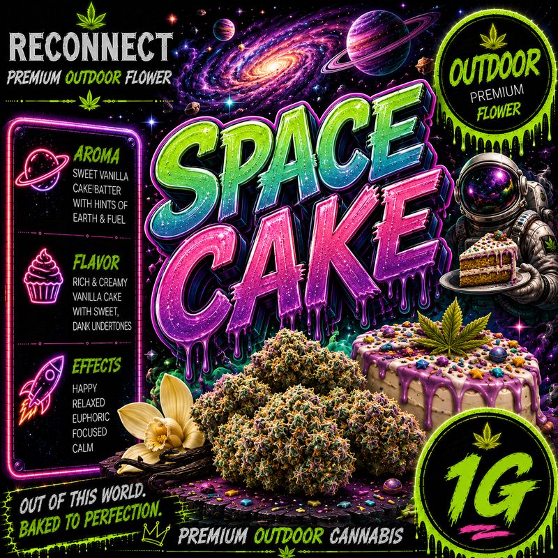 1G | Space Cake | Outdoor