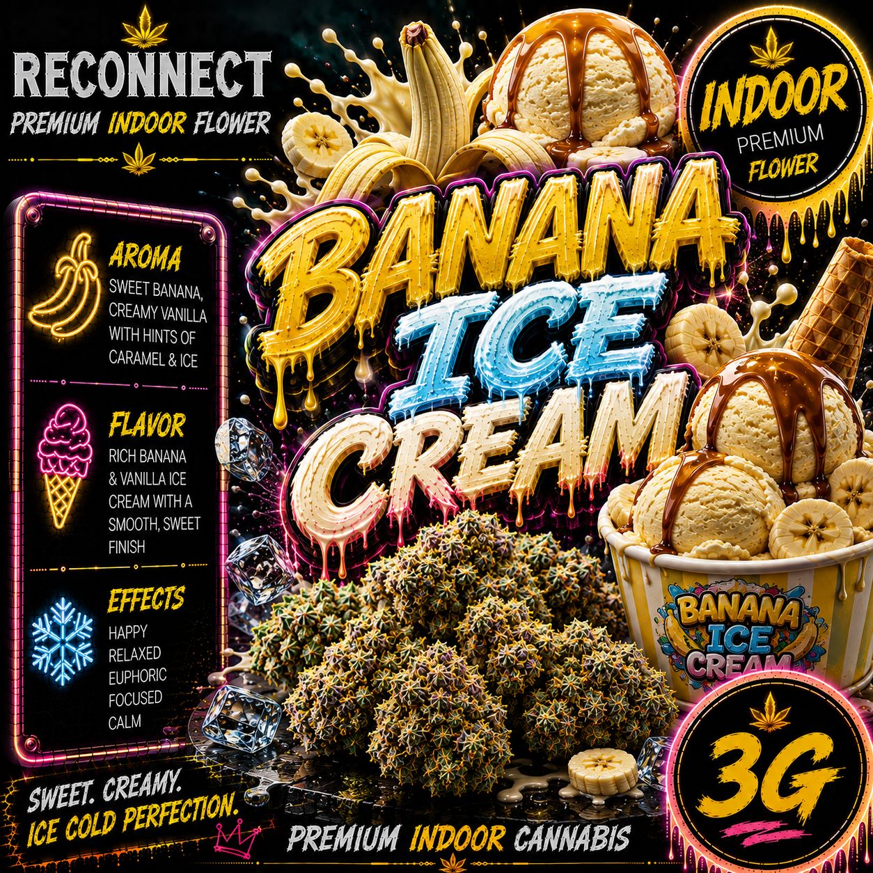 3G | Banana Ice Cream | Indoor