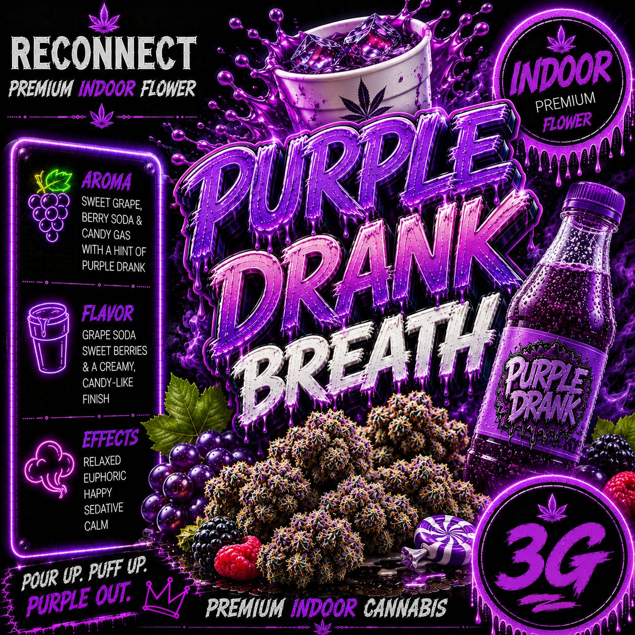 3G | Purple Drank Breath | Indoor
