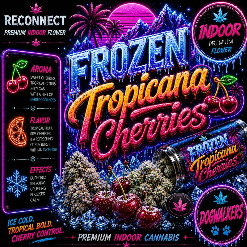Dog walker x 2 | Frozen tropicana cherries | Indoor