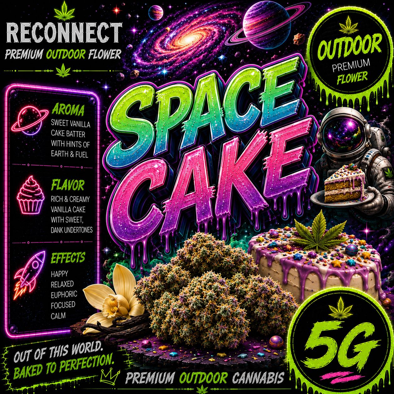 5G | Space cake | Outdoor
