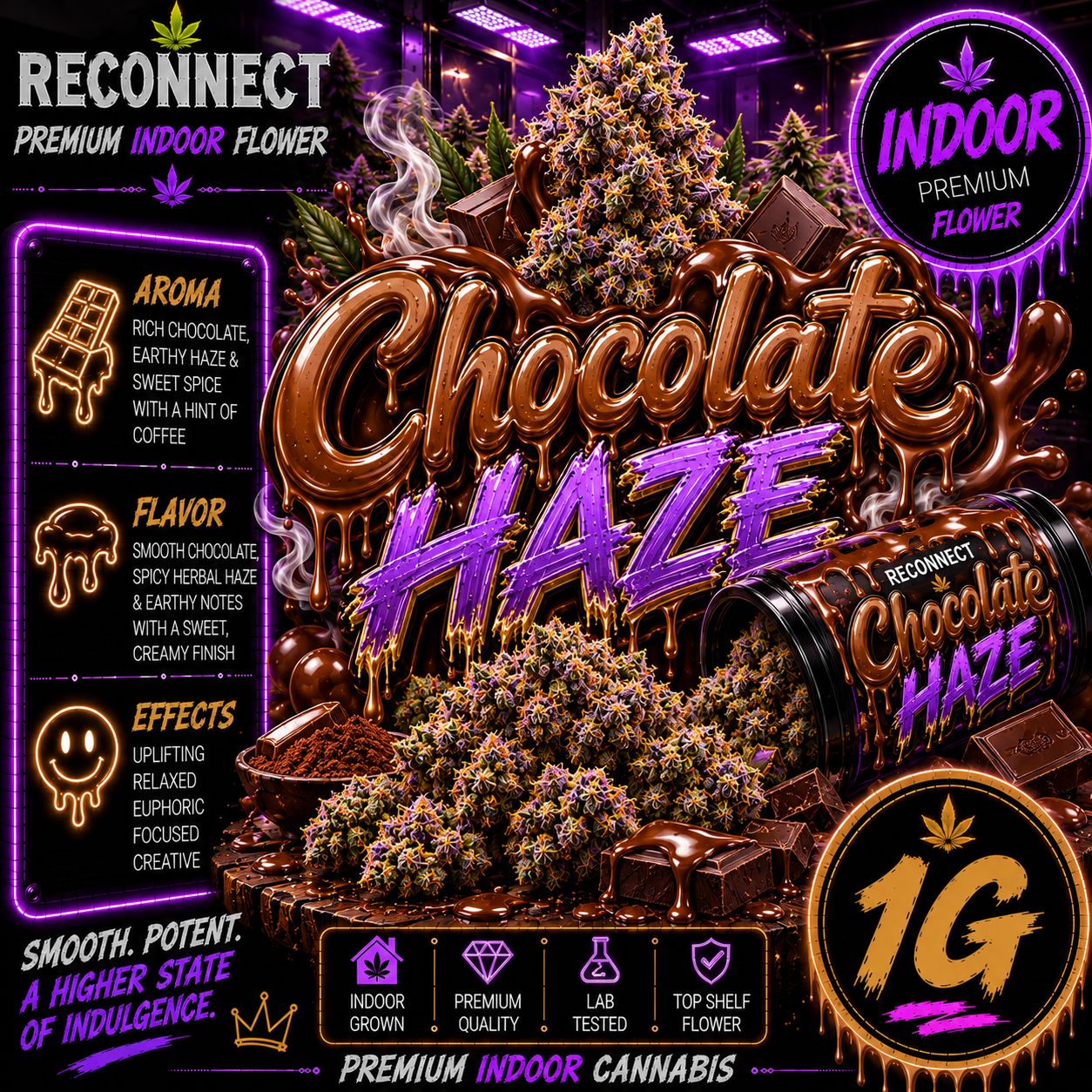 1G | Chocolate Haze | Indoor