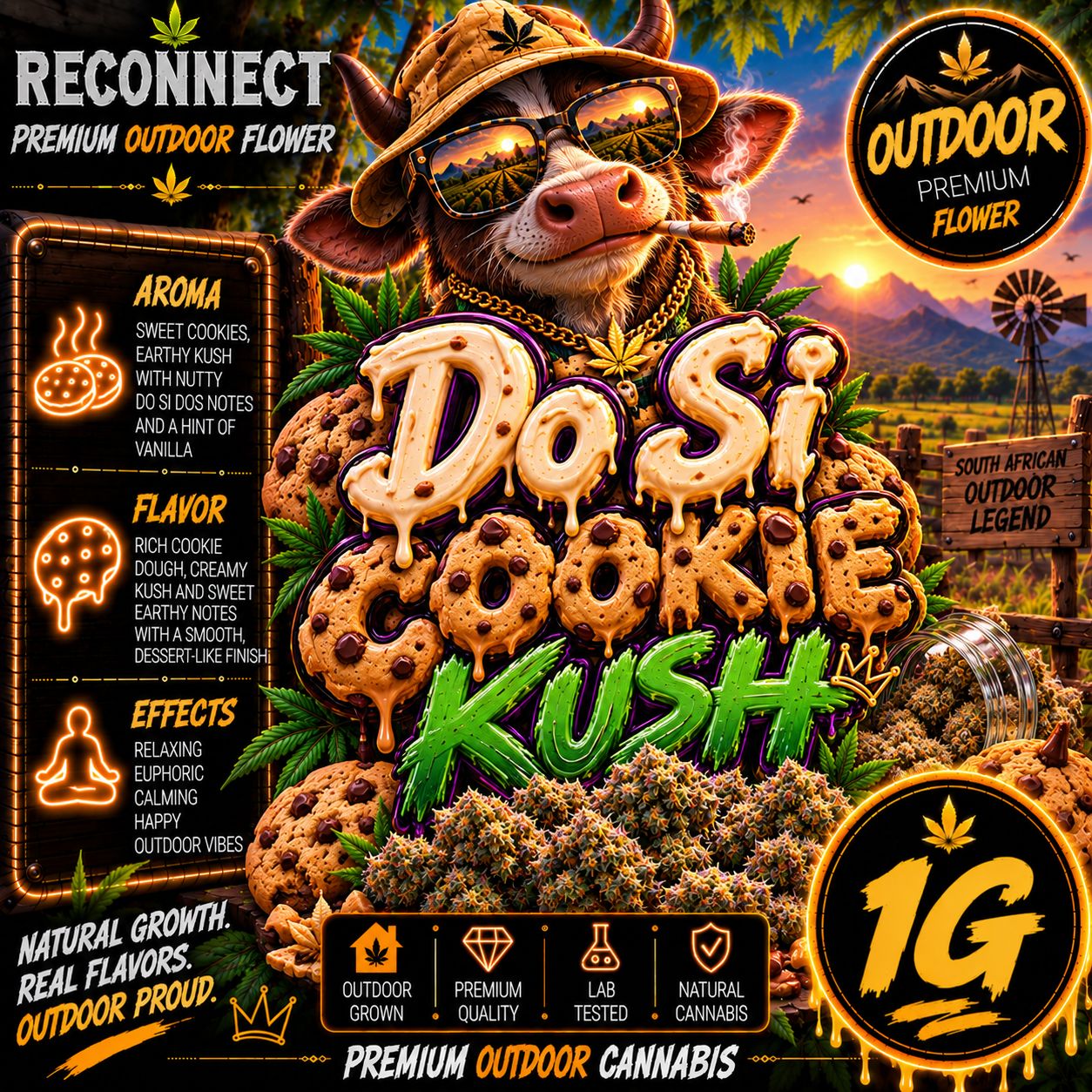 1G | Do Si Cookie Kush | Outdoor