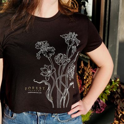 FF Floral Crop Tee