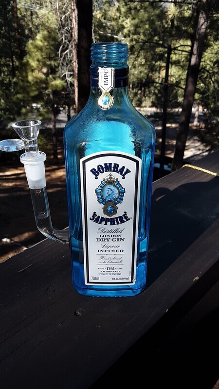 Bombay Sapphire Bottle Bong