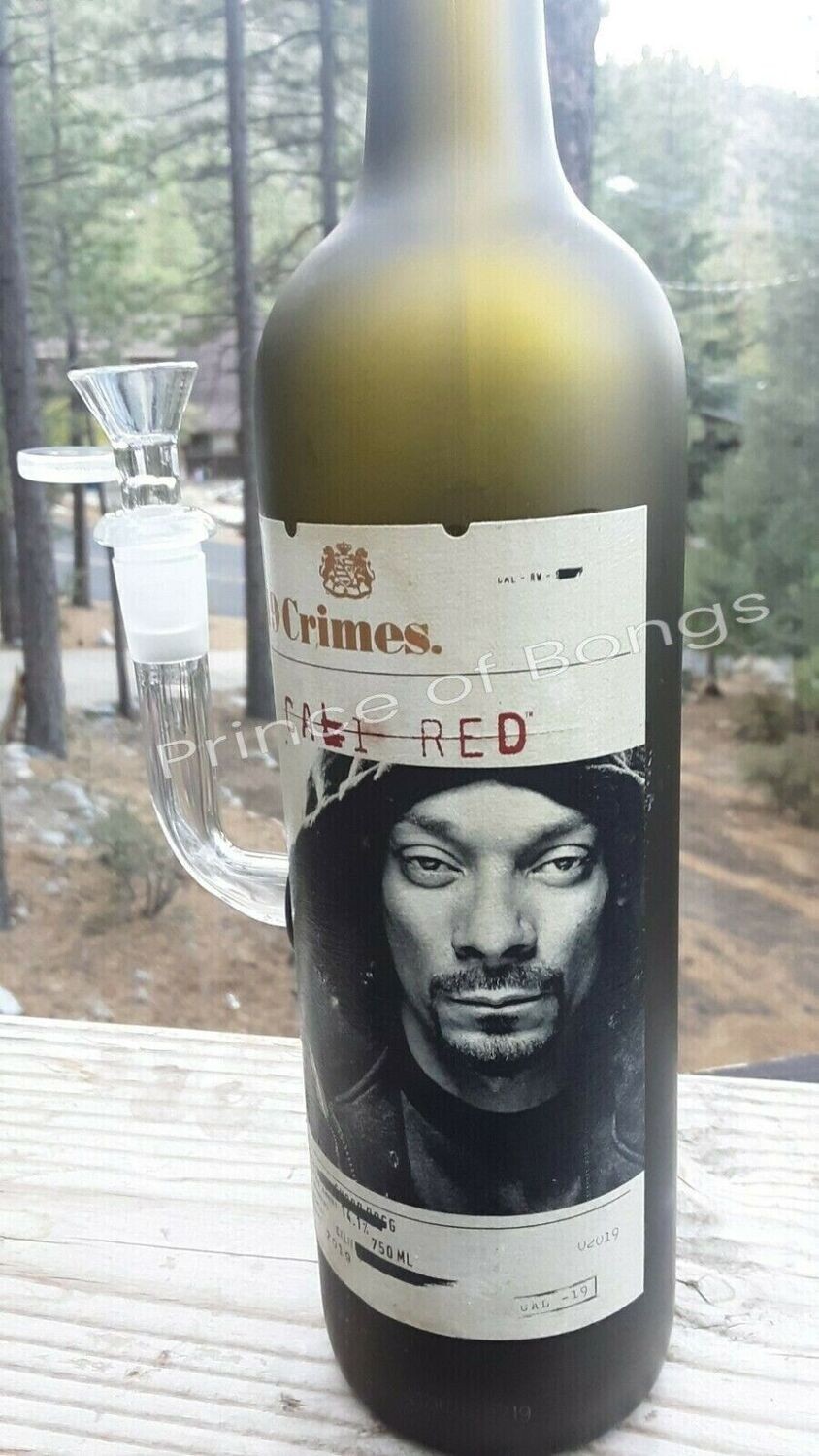 Snoop Dogg Bong Cali Red Bottle