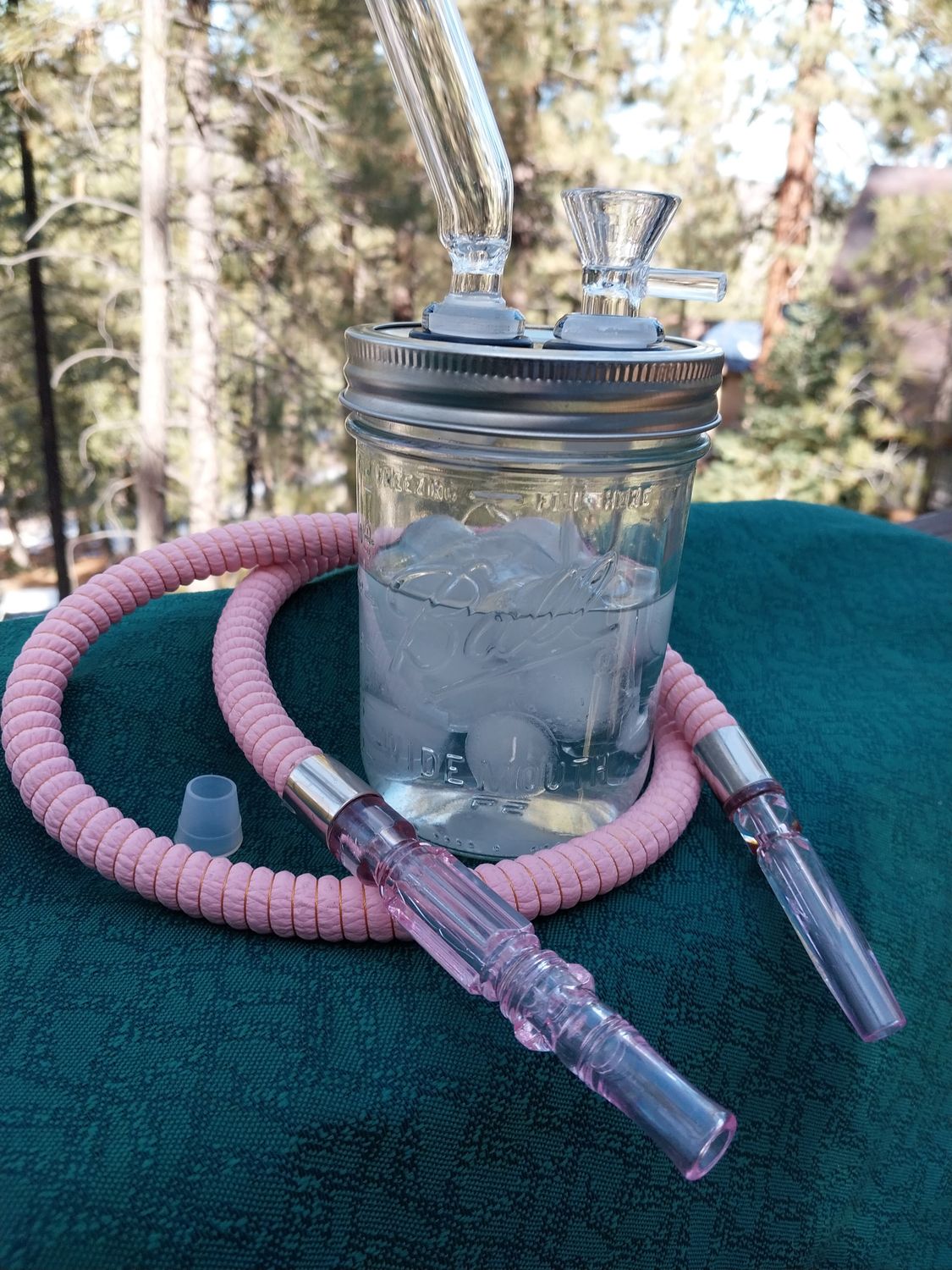 Mason Jar "Convertible" Bong 16 oz.