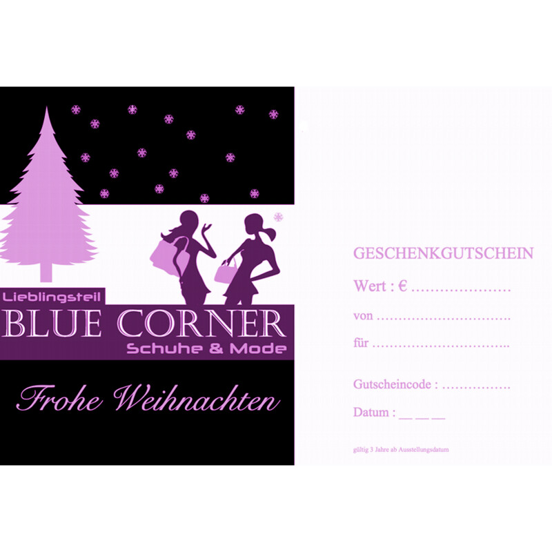 Gutschein X-Mas pink Gutschein X-Mas pink