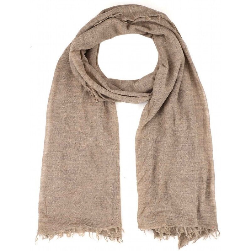 Zwillingsherz Schal Ruby Merino beige