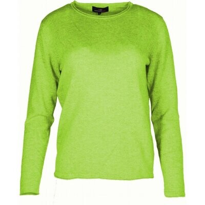 Zwillingsherz Pullover Cashmere lime