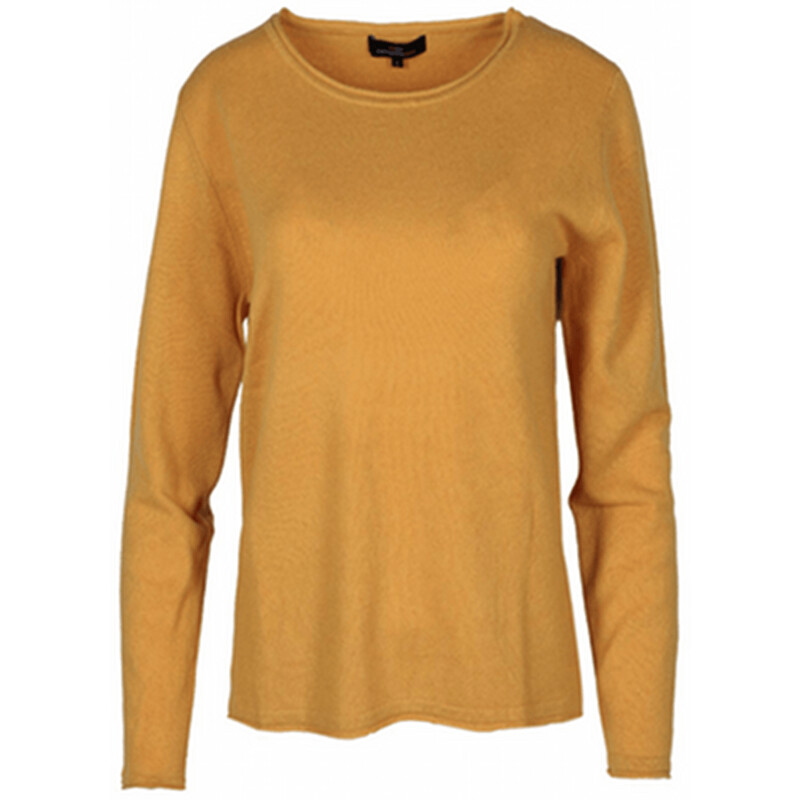 💕 Zwillingsherz Pullover Cashmere senf