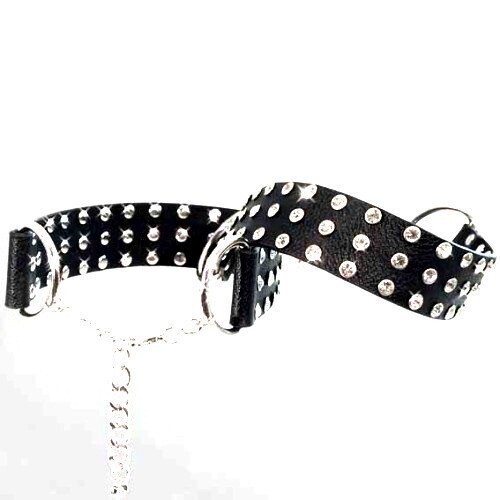 Sognato Strass Stiefelband EW6 braun messing Sognato Strass Stiefelband EW6 braun messing
