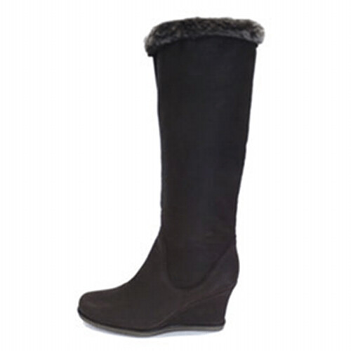 Unisa Keil-Stiefel Piero dunkelbraun Unisa Keil-Stiefel Piero dunkelbraun