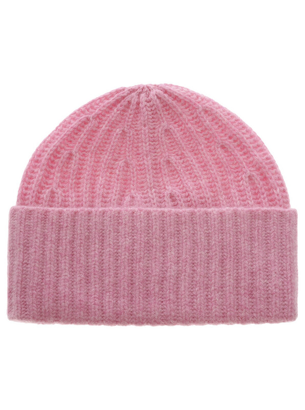💕 Zwillingsherz 100% Kaschmir Ribbon Beanie rosa 💕 Zwillingsherz 100% Kaschmir Ribbon Beanie rosa
