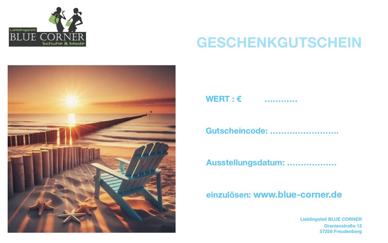 Geschenkgutschein Beach3 Geschenkgutschein Beach3