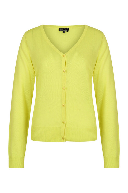 Zilch Cardigan lemon
