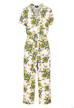 Zilch Jumpsuit Flowers Blush