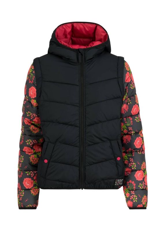 Blutsgeschwister Steppjacke No Down falling into deep black Blutsgeschwister Steppjacke No Down falling into deep black