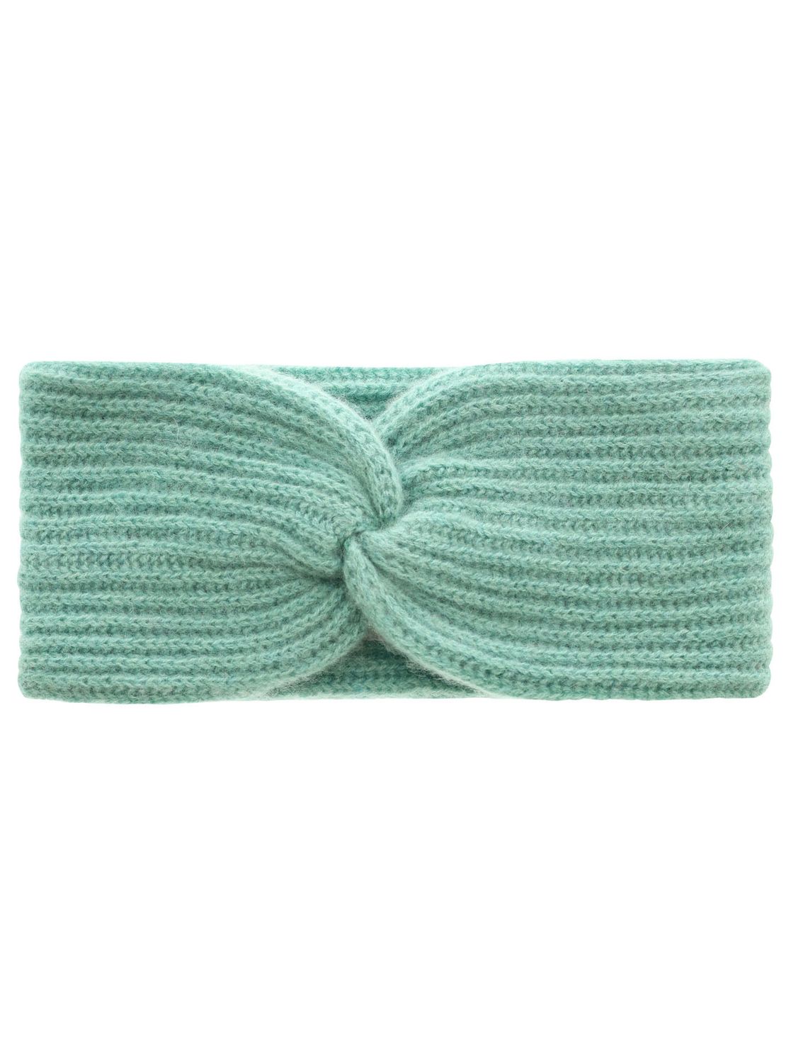 ? Zwillingsherz Stirnband 100% CASHMERE Rippe Salbei