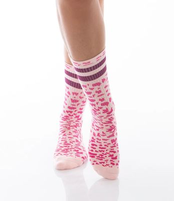 Dailysocks Strümpfe Amanda rosa/burgund Dailysocks Strümpfe Amanda rosa/burgund
