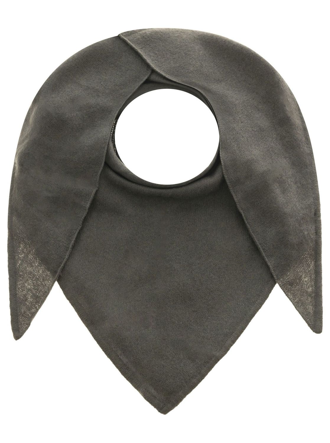 ? Zwillingsherz 100% Kaschmir Dreieckstuch "Uni" oliv