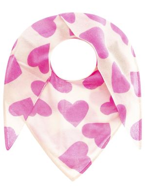 ? Zwillingsherz 100% Kaschmir Dreieckstuch „Herzen“ beige ? Zwillingsherz 100% Kaschmir Dreieckstuch „Herzen“ beige