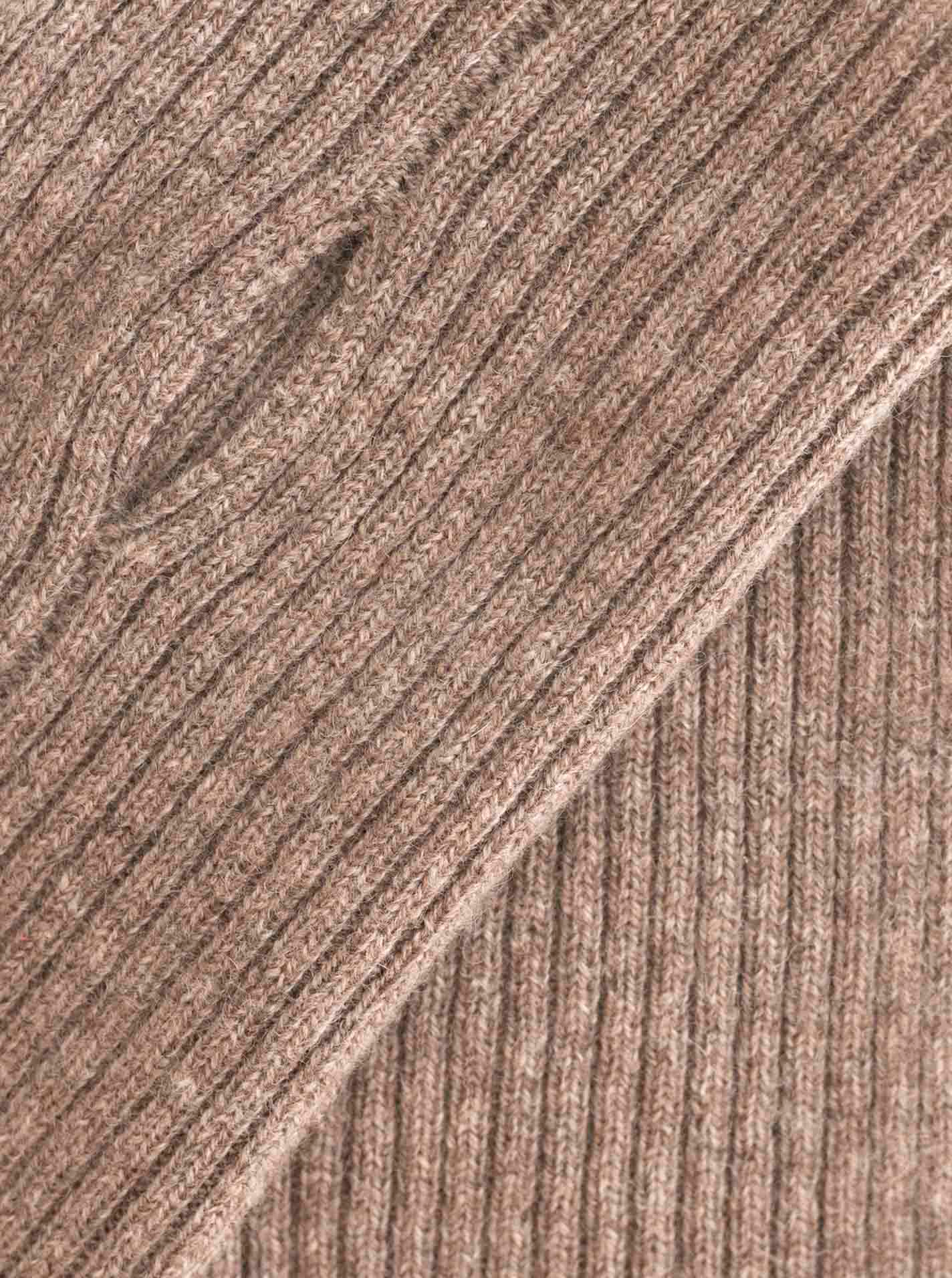 ? Zwillingsherz Stulpen 100% Cashmere taupe