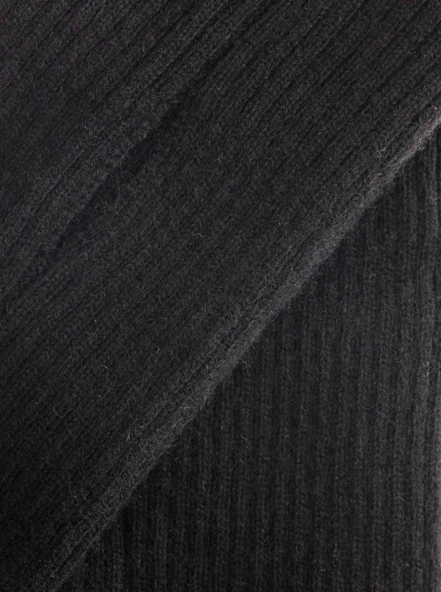 ? Zwillingsherz Stulpen 100% Cashmere schwarz