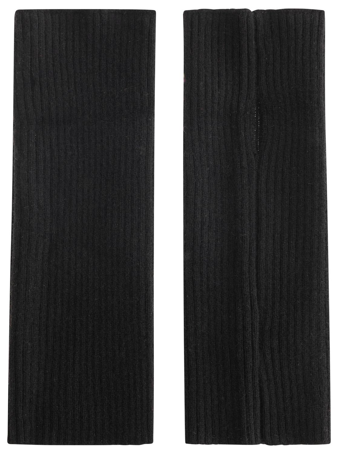 ? Zwillingsherz Stulpen 100% Cashmere schwarz