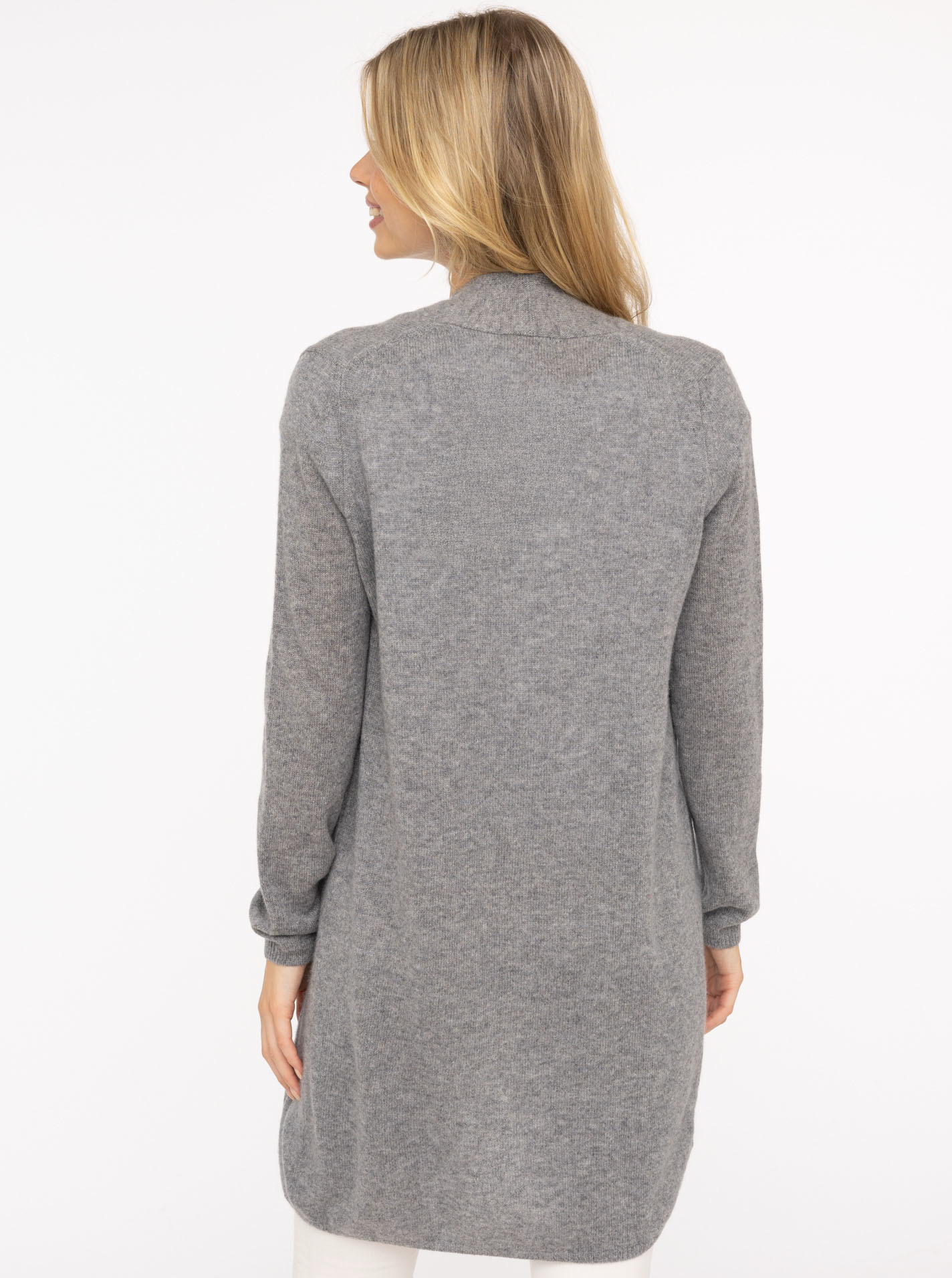 ? Zwillingsherz 100% Cashmere XXL Cardigan Lang 