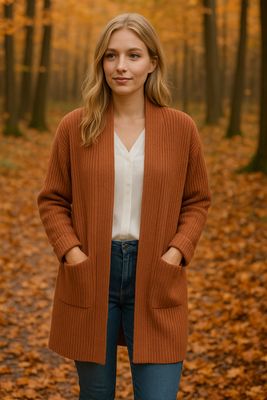 All.You.Knit Cardigan Estelle mocha All.You.Knit Cardigan Estelle mocha