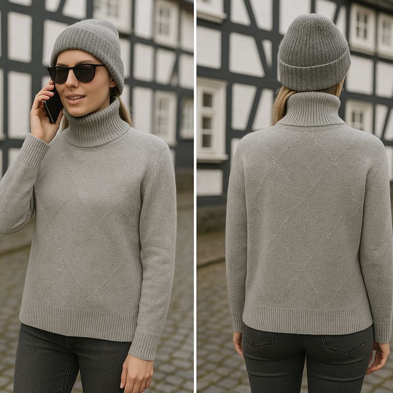 All.You.Knit Pullover Alba grey All.You.Knit Pullover Alba grey