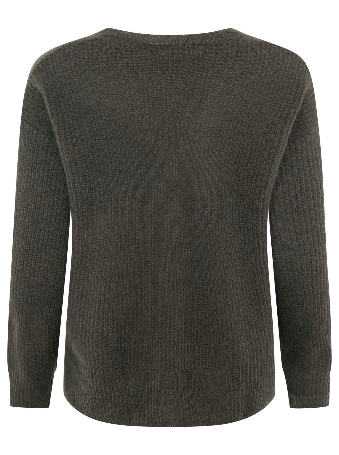 ? Zwillingsherz 100% Kaschmir V-Pullover 