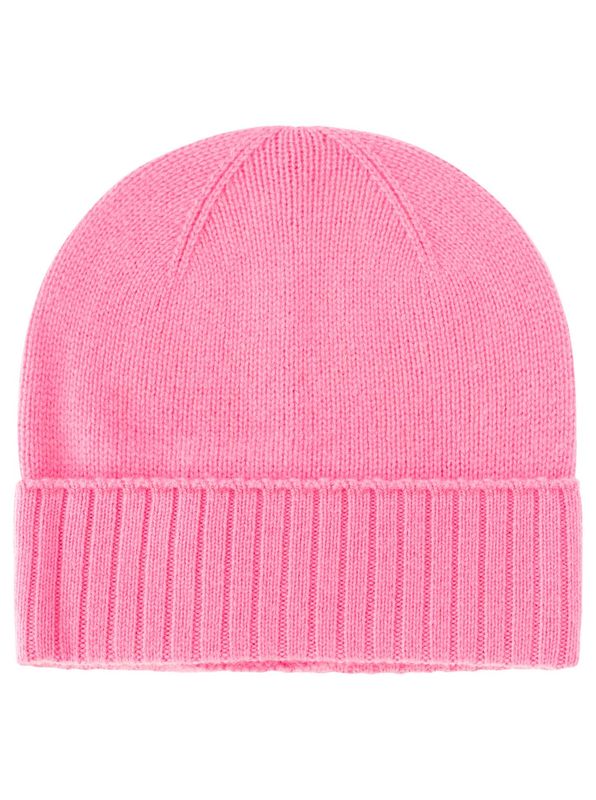 ? Zwillingsherz Mütze 100% CASHMERE gerippter Umschlag bubblegum ? Zwillingsherz Mütze 100% CASHMERE gerippter Umschlag bubblegum