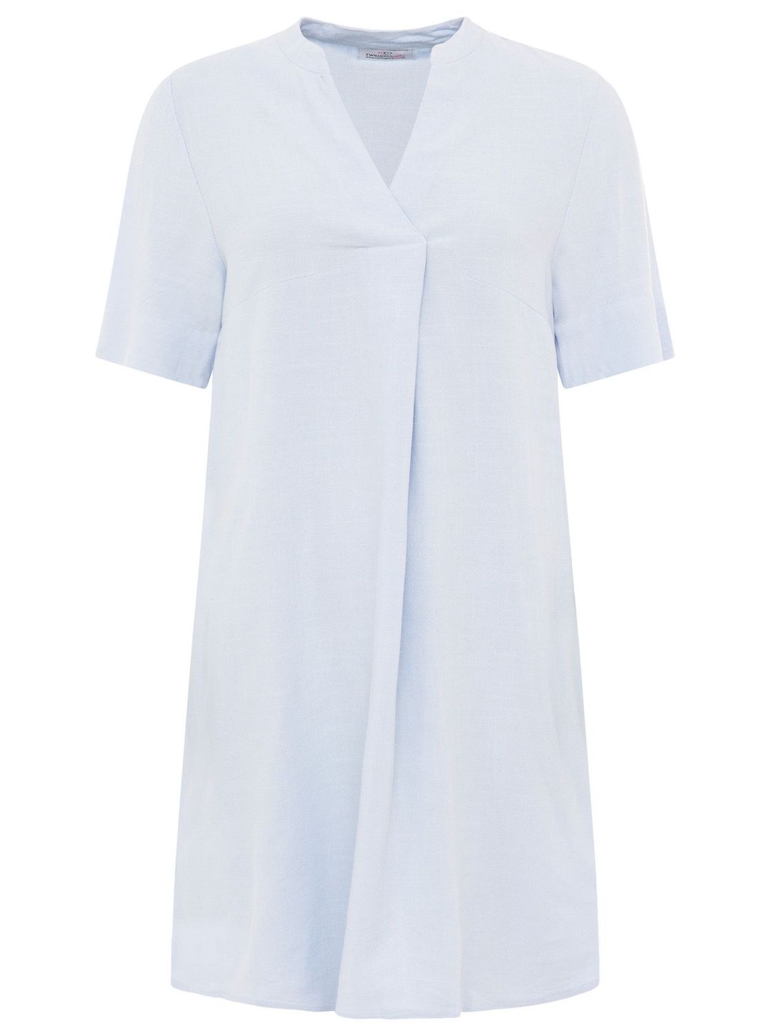 ? Zwillingsherz Oversize Tunika Hellblau 