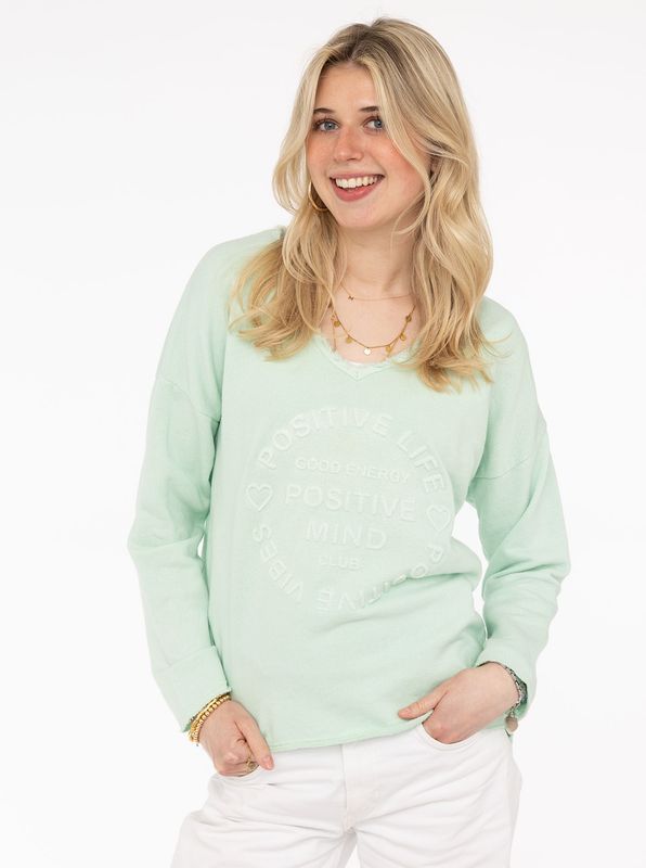 ? Zwillingsherz Shirt Positive Minds mint ? Zwillingsherz Shirt Positive Minds mint